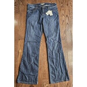 Cabi Jeans Bootcut Style# 333L 10 Stretch Dark Wash Mid Rise Denim